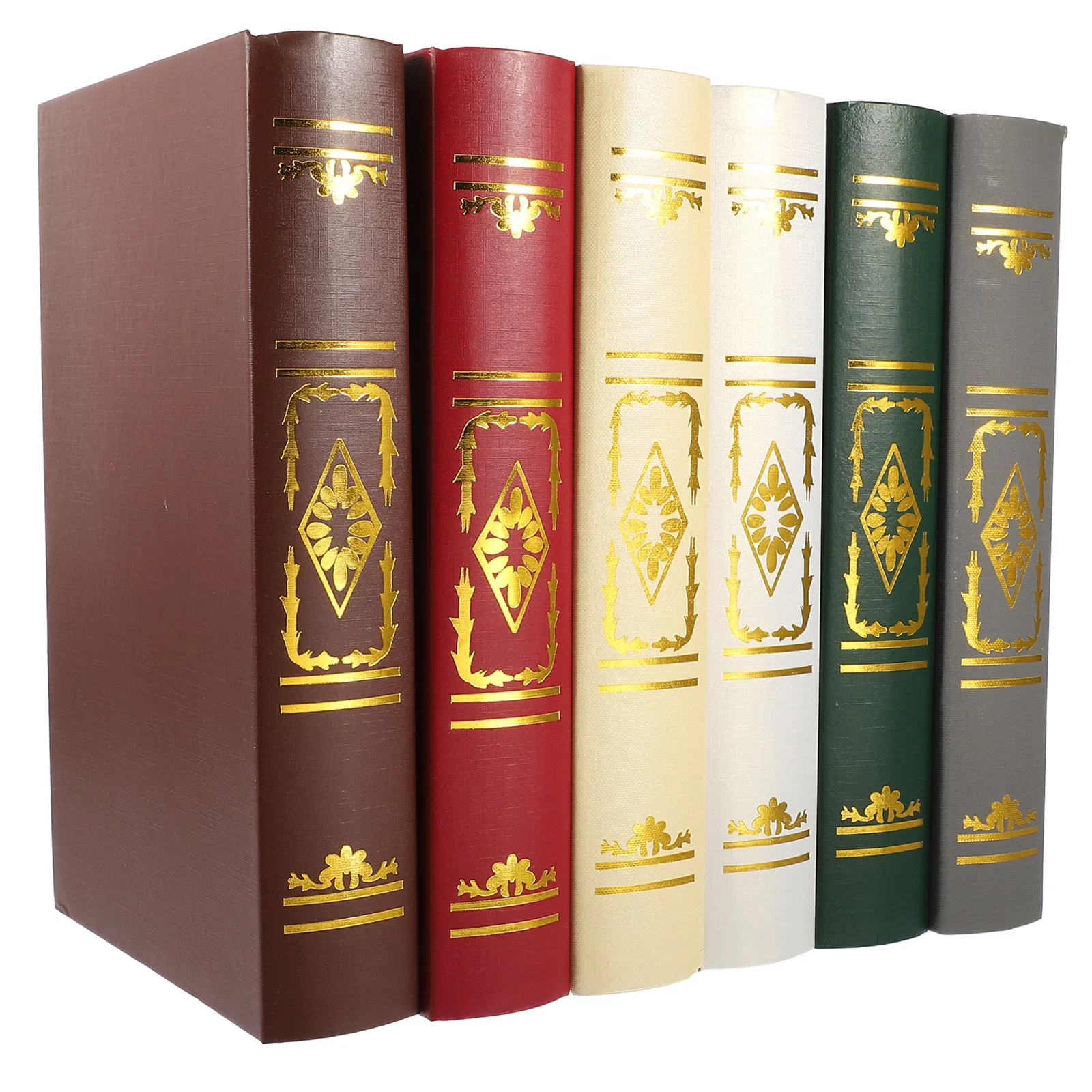 6 шт. европейские ретро-поддельные книги декоративные украшения домашняя