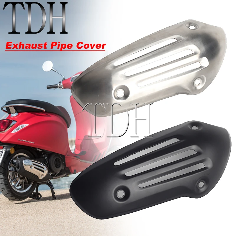 

Exhaust Muffler Pipe Decorative Cover For Sprint 150 Primavera 125 150 14-21 LXV150 Heat Insulation Anti-Scald Muffler Protector