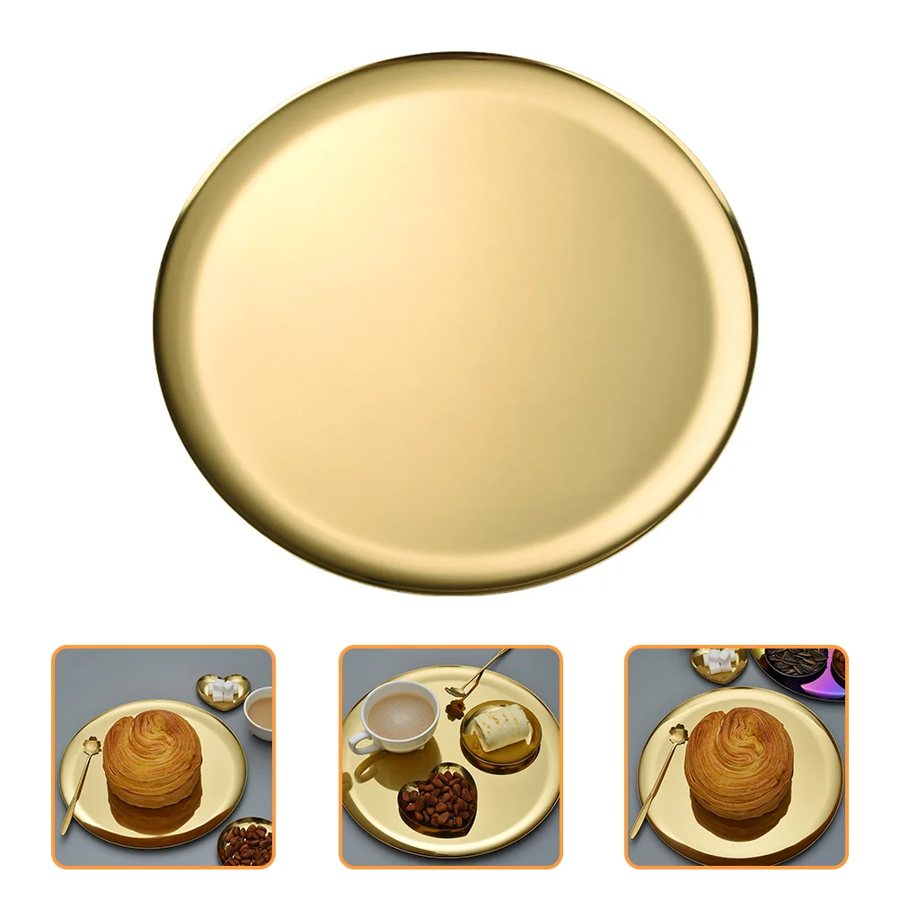 

Creative Refreshment Storage Tray Portable Snack Serving Tray Dessert Cake Tray