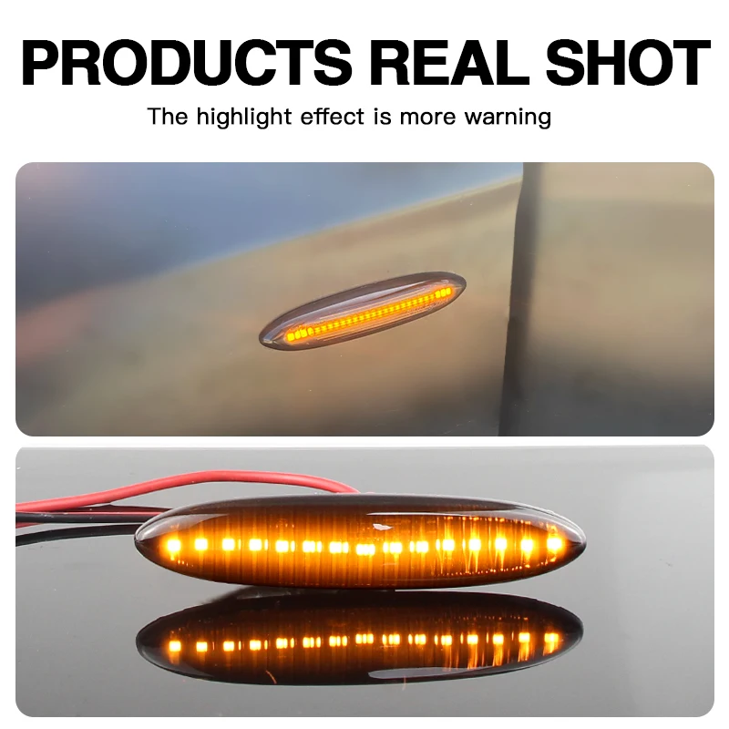 2 шт. для Toyota Highlander Soarer Kluger Gsu 4 Lexus Is250 Is350 Sc430 светодиодный передний крыло боковой