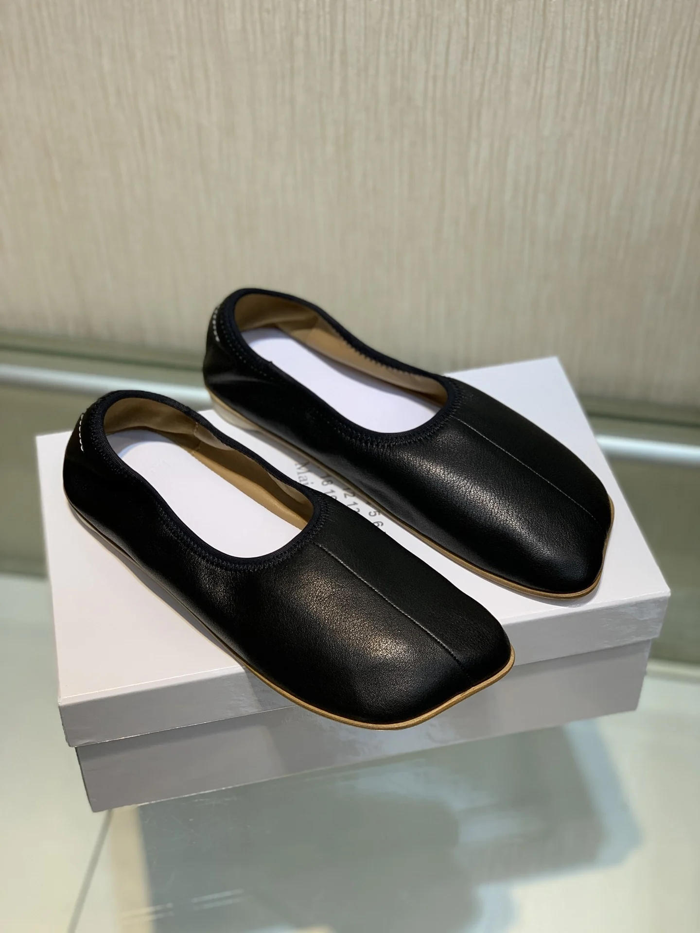 Women Shoes Square Toe Dancing Shoes Fashion Black Oeing 8882304111434