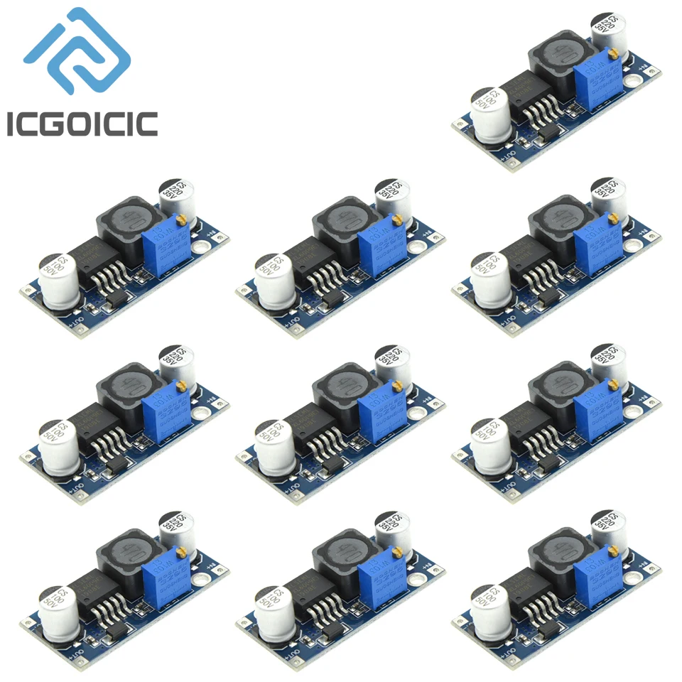 10 шт. XL6009 XL6019 DC-DC усилительный модуль питания выход регулируемый Super LM2577