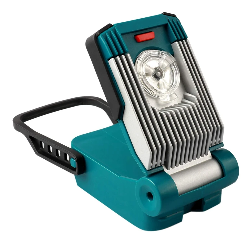 

For Makita 14.4V/18V 9W LED Work Light Lithium Battery USB Portable Outdoor Lamp Spotlight Flashlight