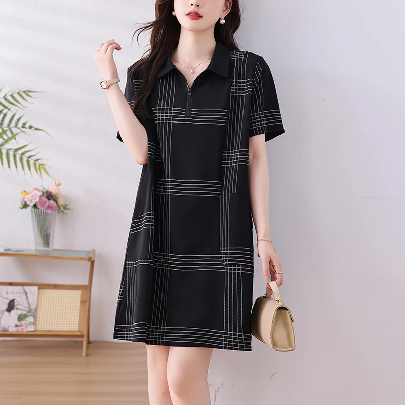 Женская одежда больших размеров новинка лета 2024 модная мода для полных девушек