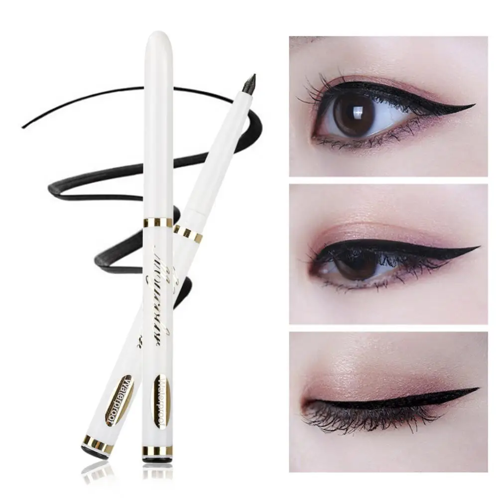 

Eyes Makeup Liquid Eyeliner Black Waterproof Smooth Lasting Quick-Drying Eyeliner Not Blooming Eyeliner Pen Beauty Make Up Tool