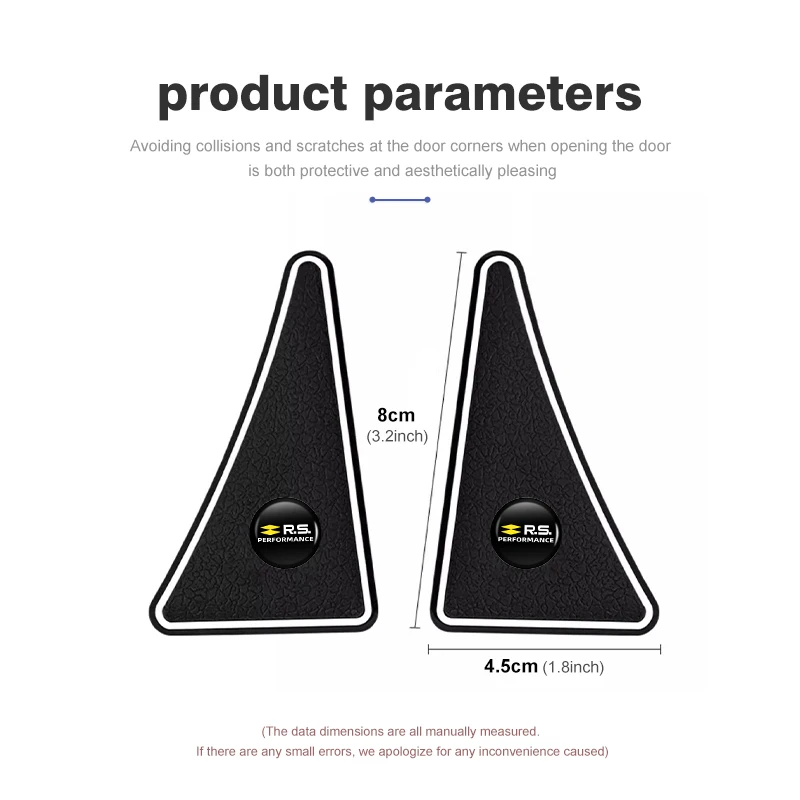 Угловые накладки на двери автомобиля наклейки для защиты от столкновений