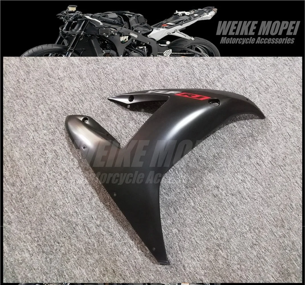 Matte Black Motorcycle Fairing Upper Side Cover Panel Cowl Fit For YAMAHA YZF1000 R1 2002 2003 |