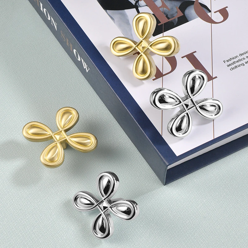 Латунные ручки для шкафа Современная Минималистичная ручка в виде