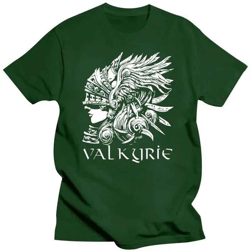 Ropa de hombre vikingo Valkyrie Of Valhalla Odin Ragnar Popular camiseta sin etiqueta