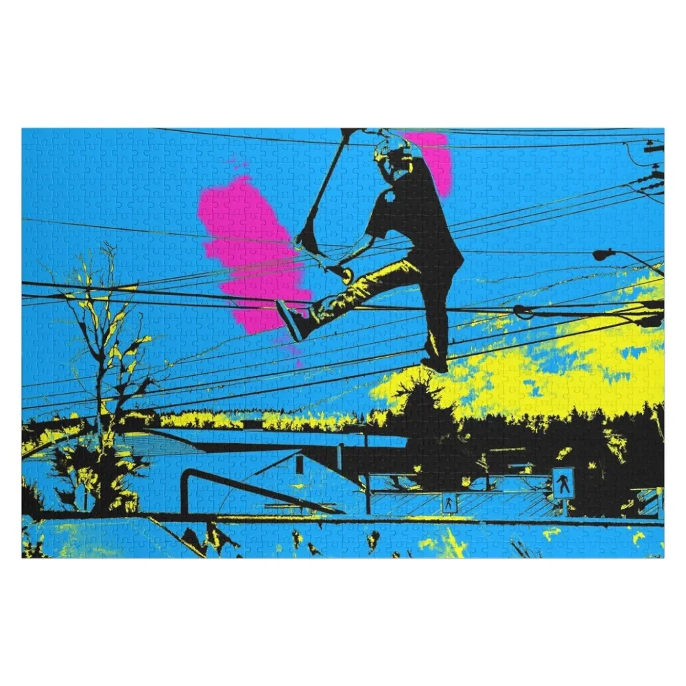 Tailgating-Скатучий самокат трюки головоломки аниме деревянные для взрослых