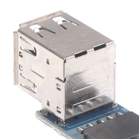 SD&HI 9-контактный разъем материнской платы USB 2.0 черный