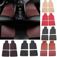 for bmw all model 1 2 3 4 5 6 7 series x1 e84 x2 x3 e83 f25 car floor mats leather interior parts rugs auto accessories styling