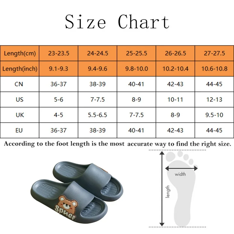 Bath Bear Slippers Women Summer Flip Flops Cute Cartoon Cloud Shoes For Women Indoor Outdoor Wear Soft Thick Beach Men Sandals