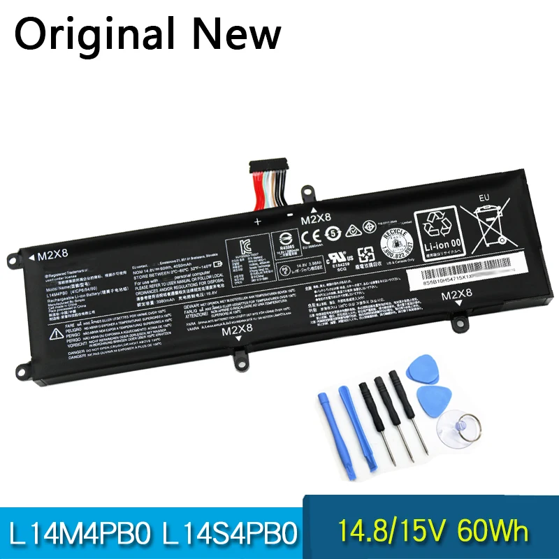 

NEW Original Battery L14M4PB0 L14S4PB0 For Lenovo Rescuer 14ISK 14ISE 14IFI 15ISK RESCUER 80RN 80RQ