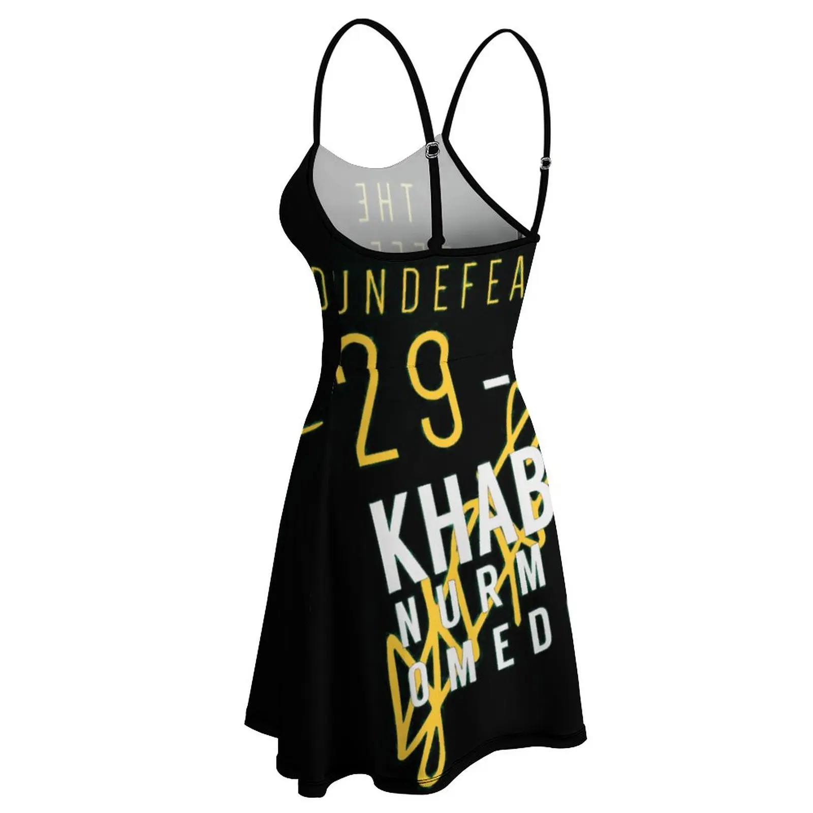 Экзотическое Khabib Nurmagomedov непобежденные стринги 29 0 Khabibg женское платье на