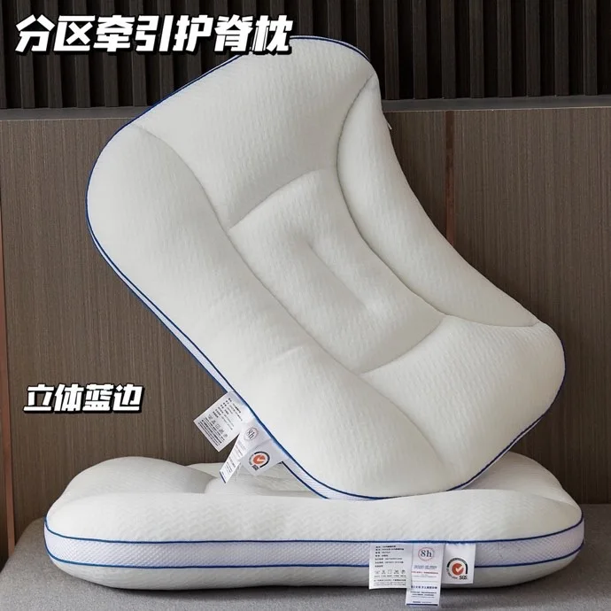 

Подушка из 100% хлопка для спальни, кровати, сна, шейного отдела позвоночника, форма для улучшения сна, поддерживающая подушка, подушка для спальни, защита ядра