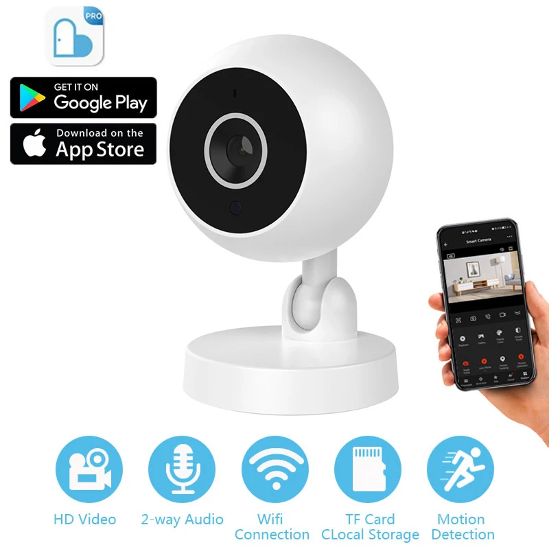 

A2 720P Smart Mini WiFi IP Camera Indoor Wireless Surveillance Auto Tracking Of Human Home Security CCTV Baby Pet Monitor 2022