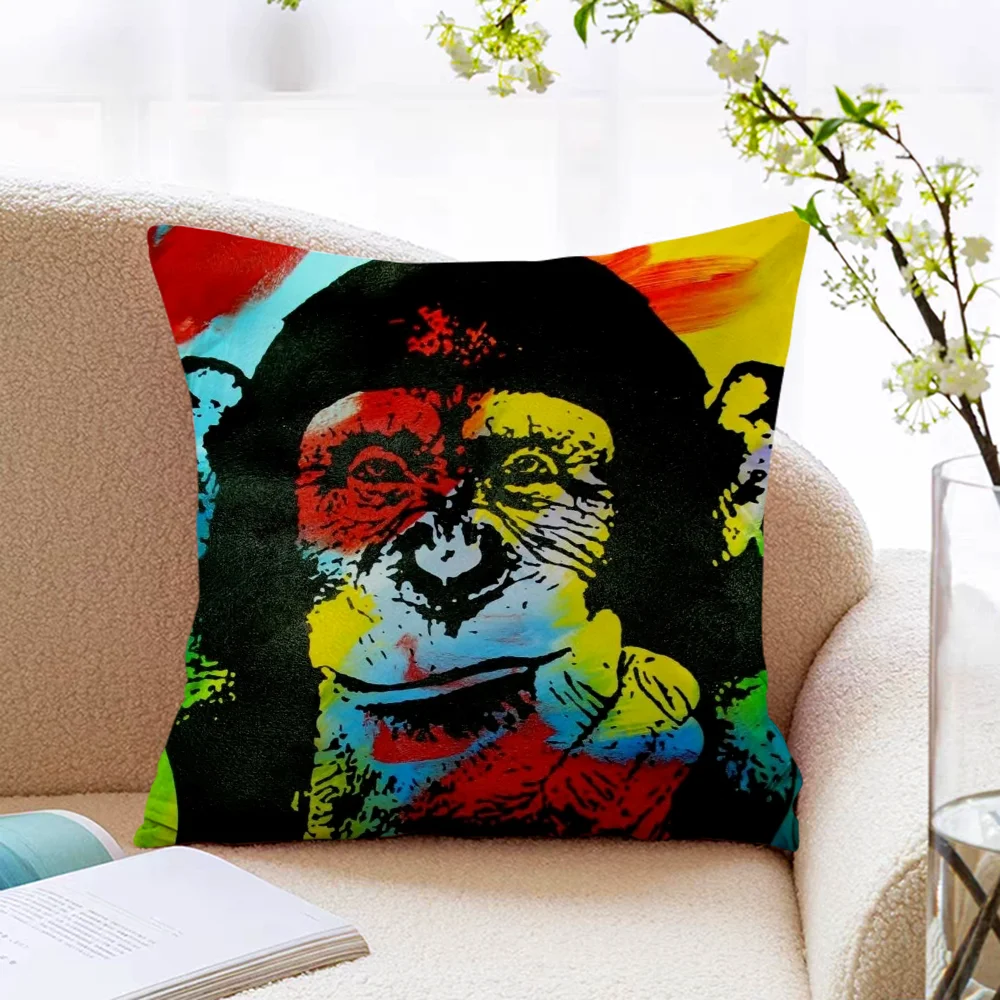 Декоративная Наволочка Gorilla С Наушниками 45x45 См