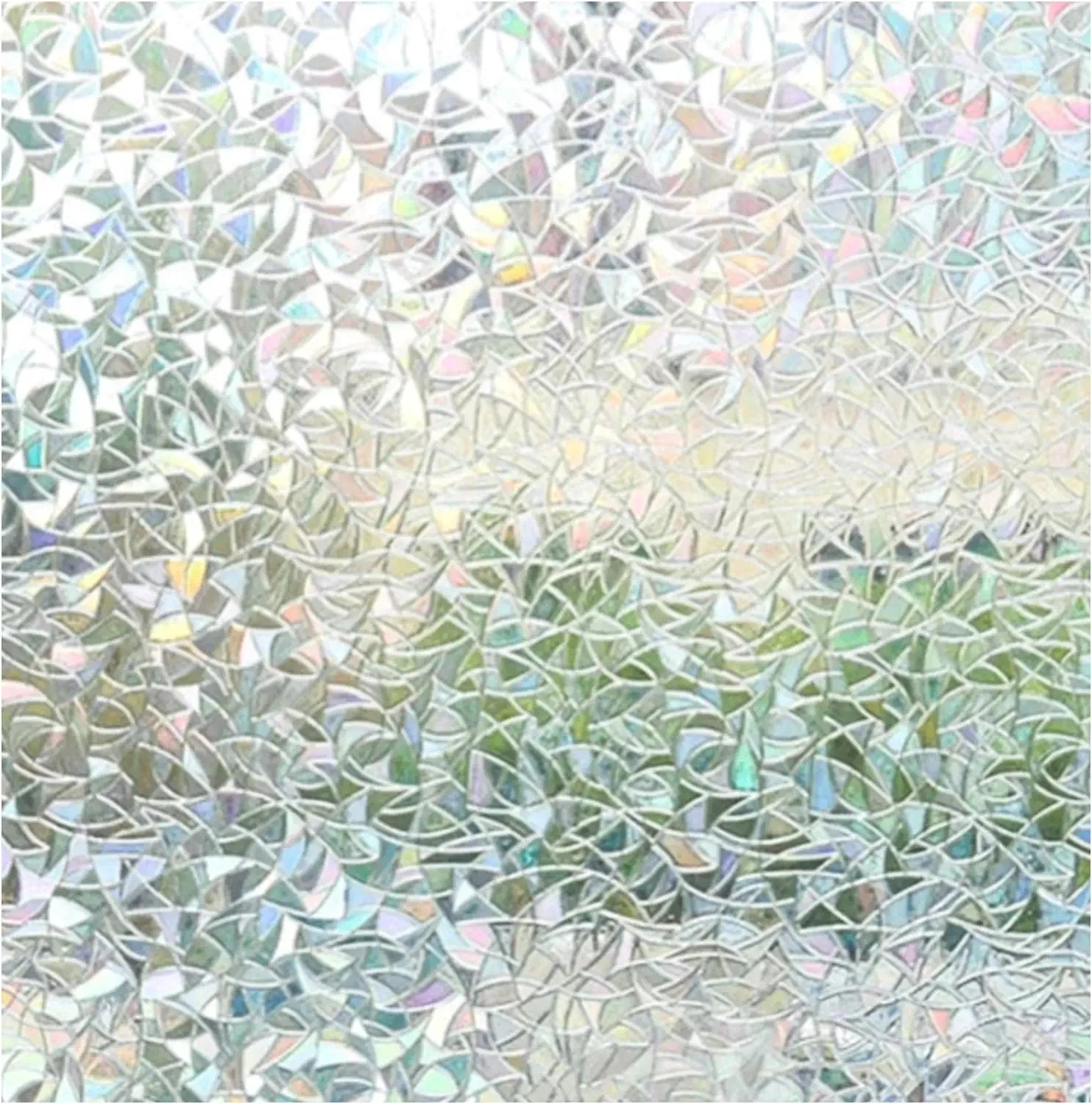 

Window Privacy Film No Glue Static Cling Window Sticker 3D Stained Glass Window Decals Self-Adhesive Vinyl for Home Decoration