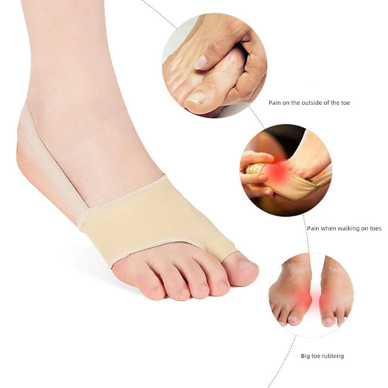 

1Pair/2Pcs Toe Separator Hallux Valgus Splint Pedicure Tool Bunion Corrector Feet Care Bone Thumb Straightener Pedicure Orthosis