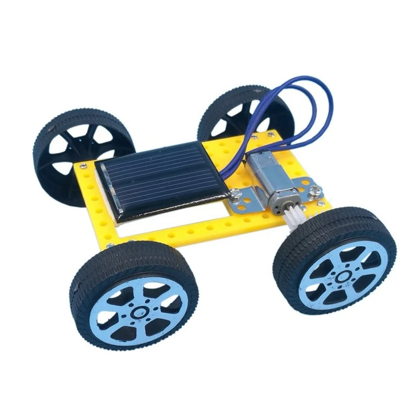 

Hot Assemble Solar Car Creative Inventions Motor Ability Of Children Active Thinking DIY Electronic Kit Technology Toys For Boys