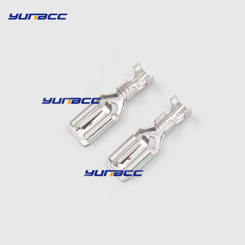 

100pcs Female male Spade Connector 5.8 Crimp Terminal and Insulating Sleeves For Terminals 22-16AWG