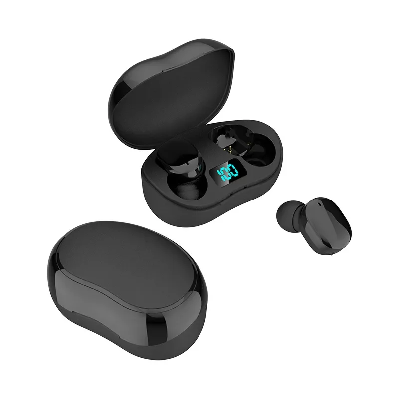 

2022 E8S TWS Wireless Bluetooth Headphones 9D Stereo Sports Earphones Earbuds With Mic Noise Canceling Gaming Headset for Xiaom