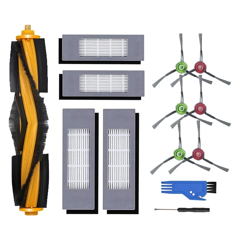 

Основная и боковая щетки, запчасть для HEPA-фильтров для T8aivi T8max N8pro