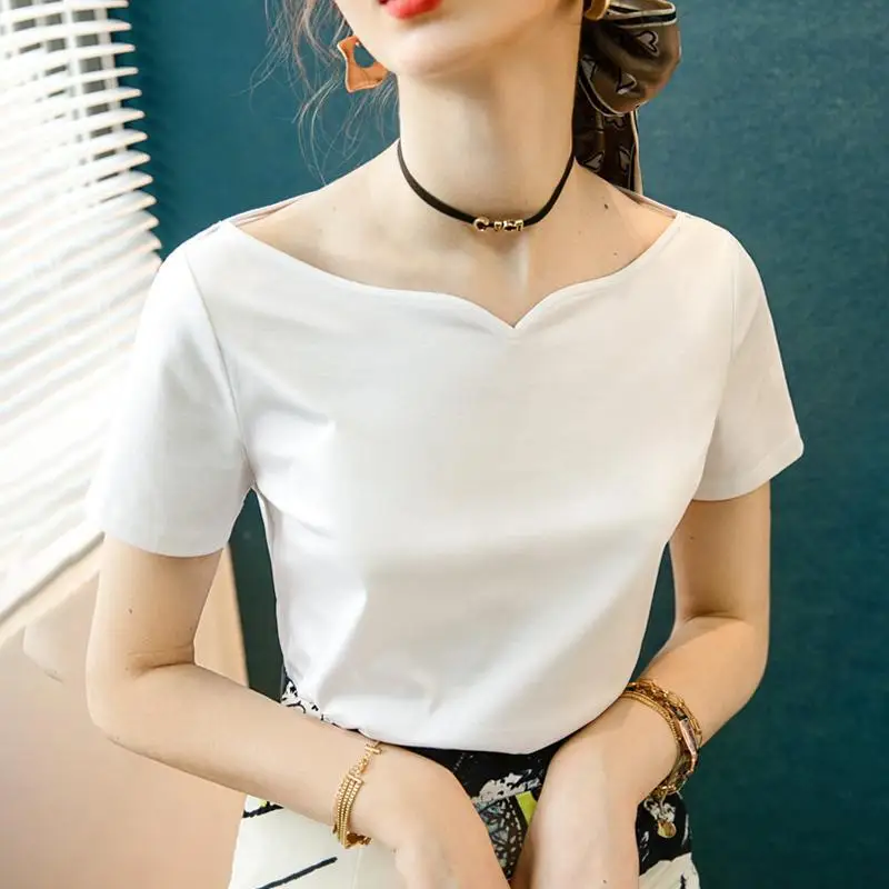 

2022 new high quality short sleeves cotton t shirt didi014 R001