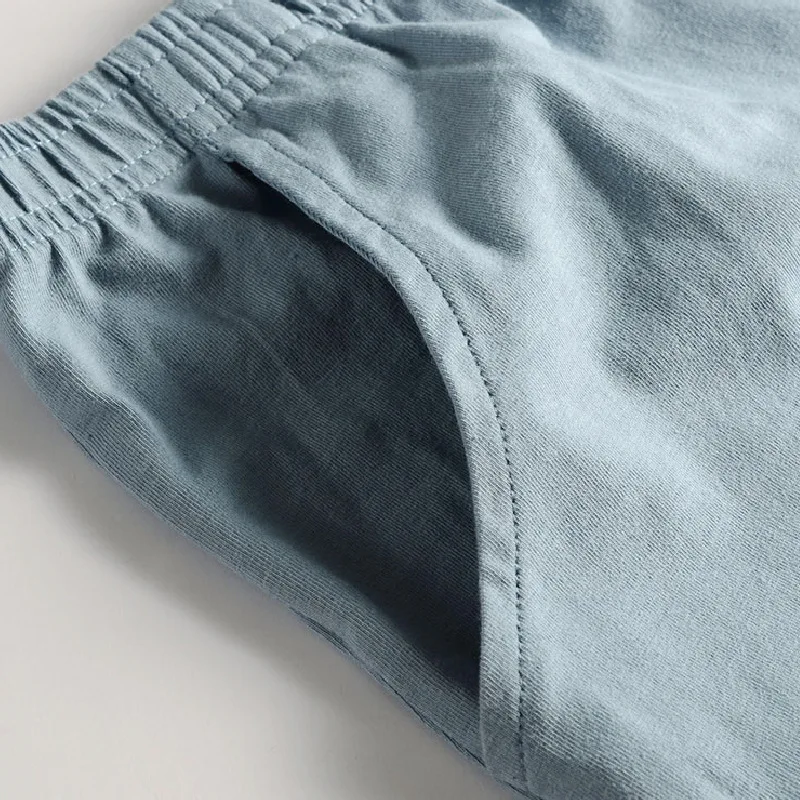 Homewear Men's Arrow Shorts Pants Summer Cotton Loose Panties Men's Boxers Hombre Shorts Youth Breathable Sleepwear Pants Cuecas