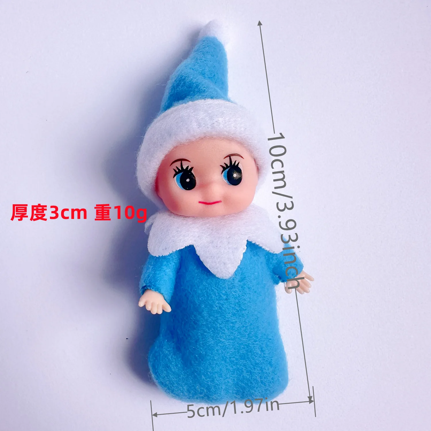 Рождественская Кукла-эльф Мини кукла имитация виниловой куклы праздничный