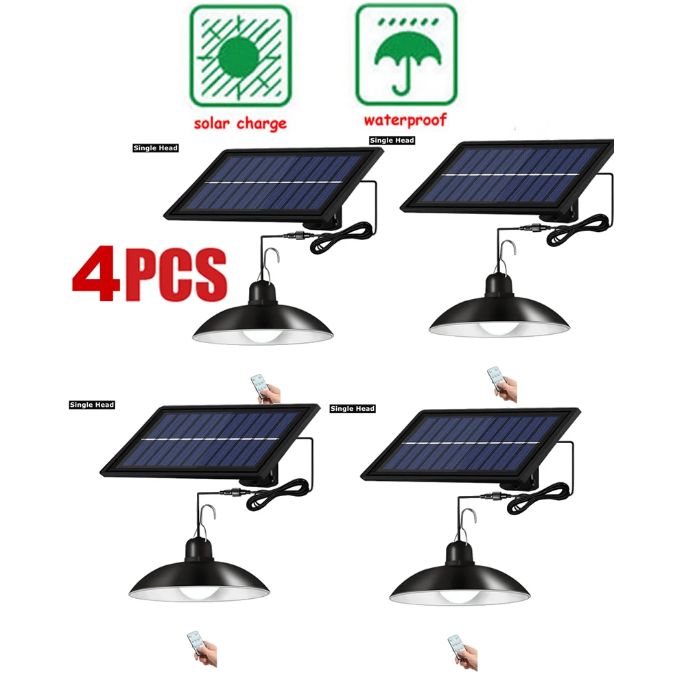 

Retro Lampshade Solar Pendant Chandelier solar Light Steps Lamp Light-sensitive Wall Lights Security Outdoor Garden Fence lamp p