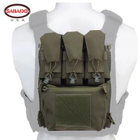 tactical back panel banger pouch zip on multi fit gp pocket retention flap fcpc v5 plate carrier assault hunting airsoft vest