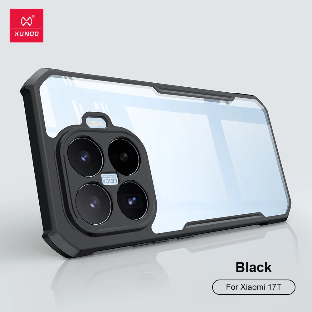 Фото Чехол Xundd для Xiaomi 17T / 17T Pro, противоударный, из ТПУ, с полной защитой, устойчивый к царапинам, с вырезом для камеры №1