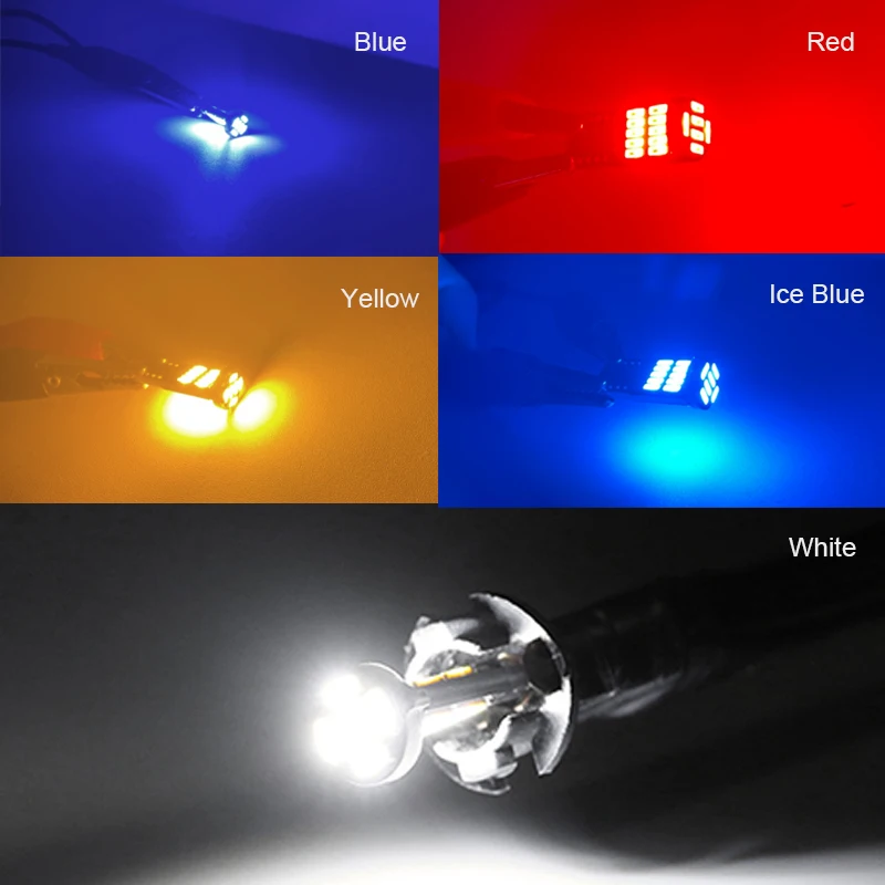 2/10/20pcs Signal Lamp T10 W5w Led Canbus 4014 SMD W5w Led 168 194 Auto Clearance Lights Led Reading Interior Light White 12V images - 6