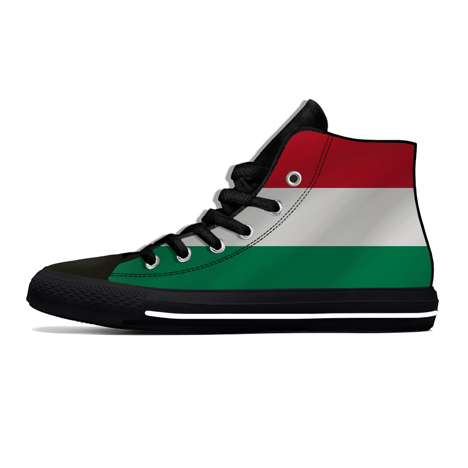 

Hot Magyarorszag Hungary Hungarian Flag Patriotic Casual Shoes High Top Breathable Men Women Sneakers Lightweight Board Shoes