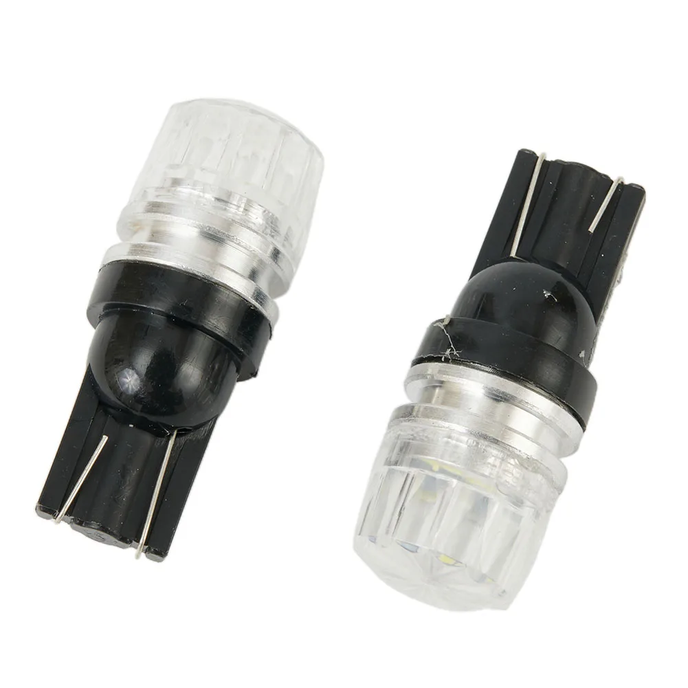 

10pcs Set Car Trucks LED Light Bulbs T10 2SMD 6000K White Dashboard Auto Replacement Parts Accessories Dome Map Lamps