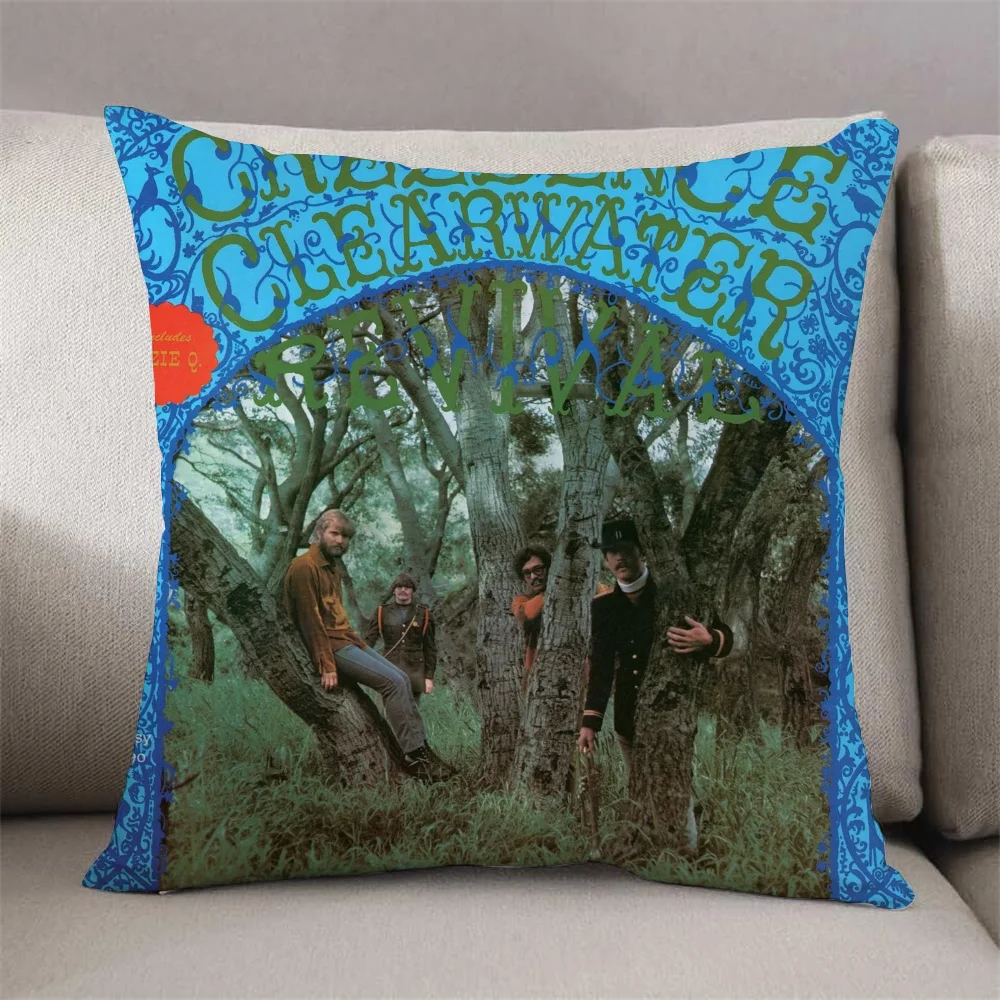Чехлы На Подушки Creedence Clearwater Revival В Клетку 60x60 См