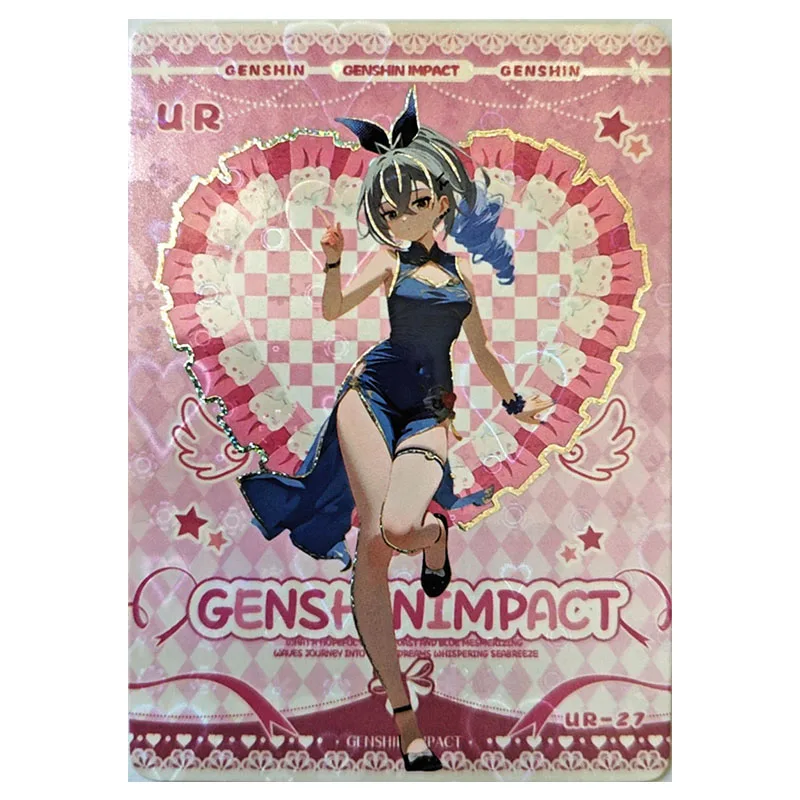 Аниме История Богини Редкая UR Преломление Игра Коллекционная Карта Nahida Nilou Shenhe