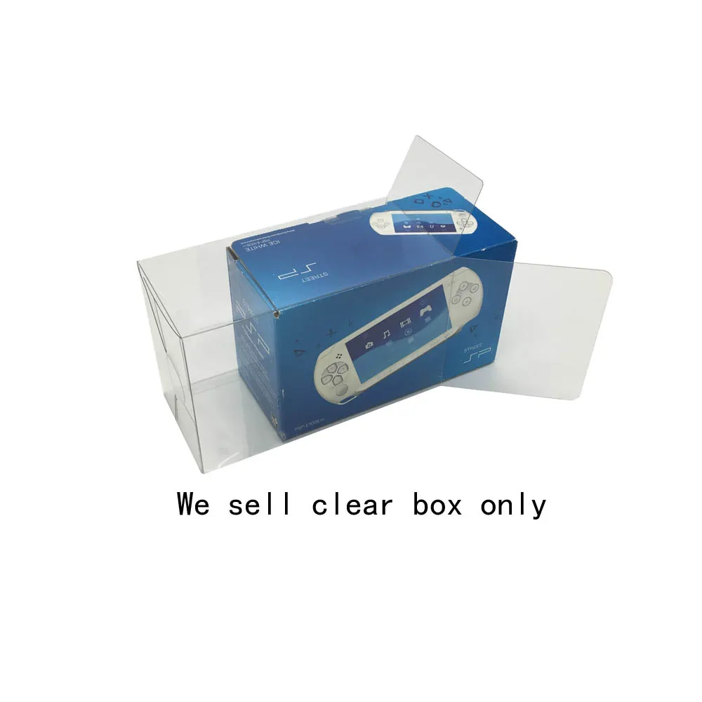 Прозрачный чехол из ПЭТ для игровой консоли PSP E1000