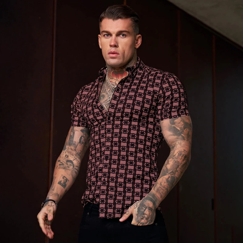 3D Digital Printing Men's Shirts 2022 New Summer Short Sleeve Shirts Fashion Thin Quick Dry Casual Tops Men's