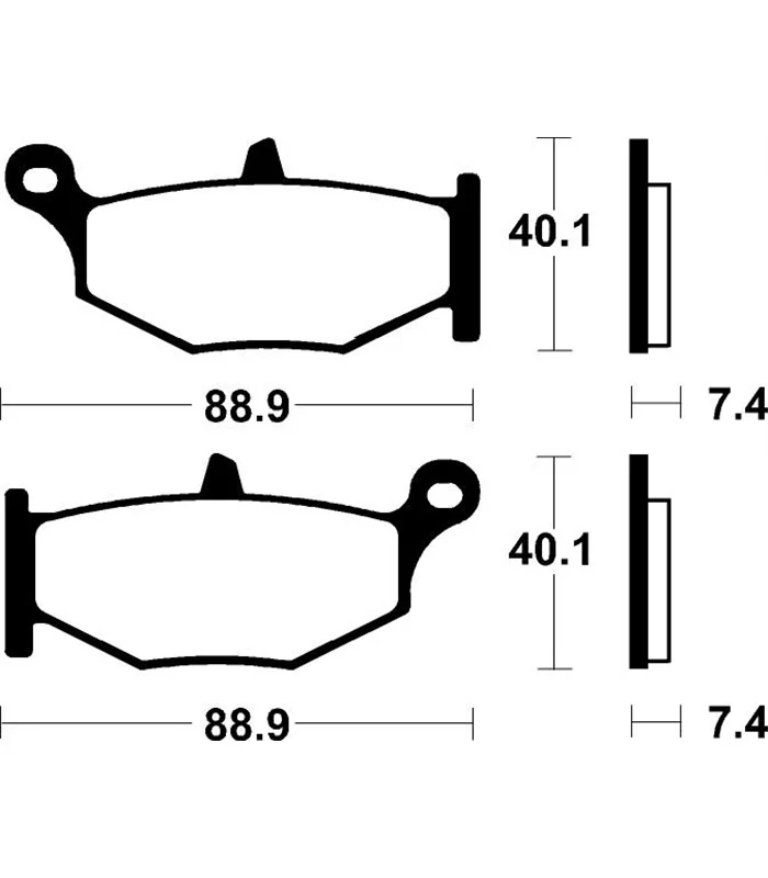 SUZUKI GSX R K7 1000 (07-08) задний BREMBO |