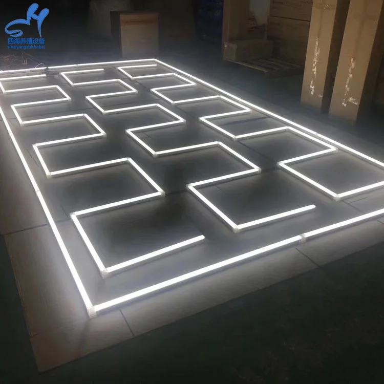 

Hot Selling Garage Lamp Can Be Customized Size Car Detailing Workshop Hexagonal Led Work Light