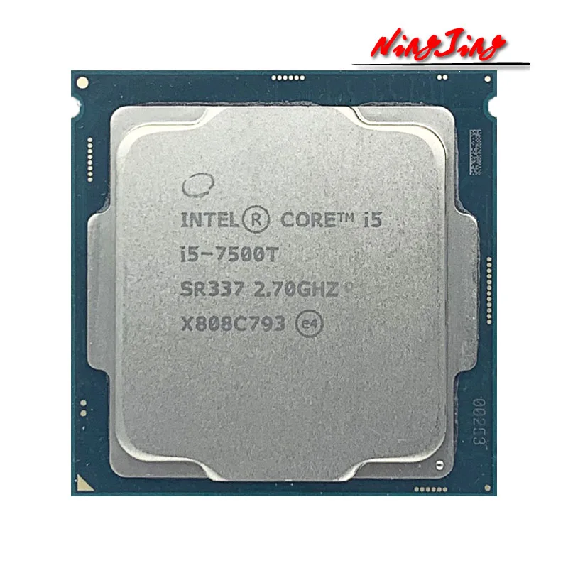 

Процессор Intel Core i5-7500T i5 7500T 2,7 ГГц четырехъядерный четырехпоточный ЦПУ Процессор 6 Мб 35 Вт LGA 1151