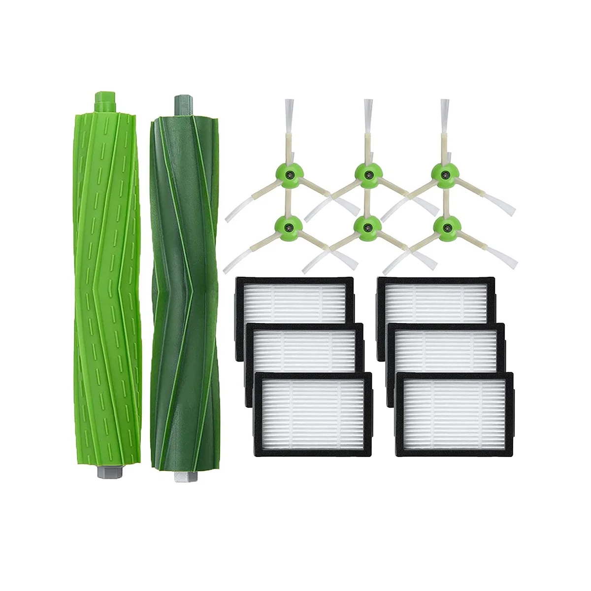 

Аксессуары для пылесоса I3 I7 I7 + E5 E7, основная и боковая щетки, фильтр НЕРА