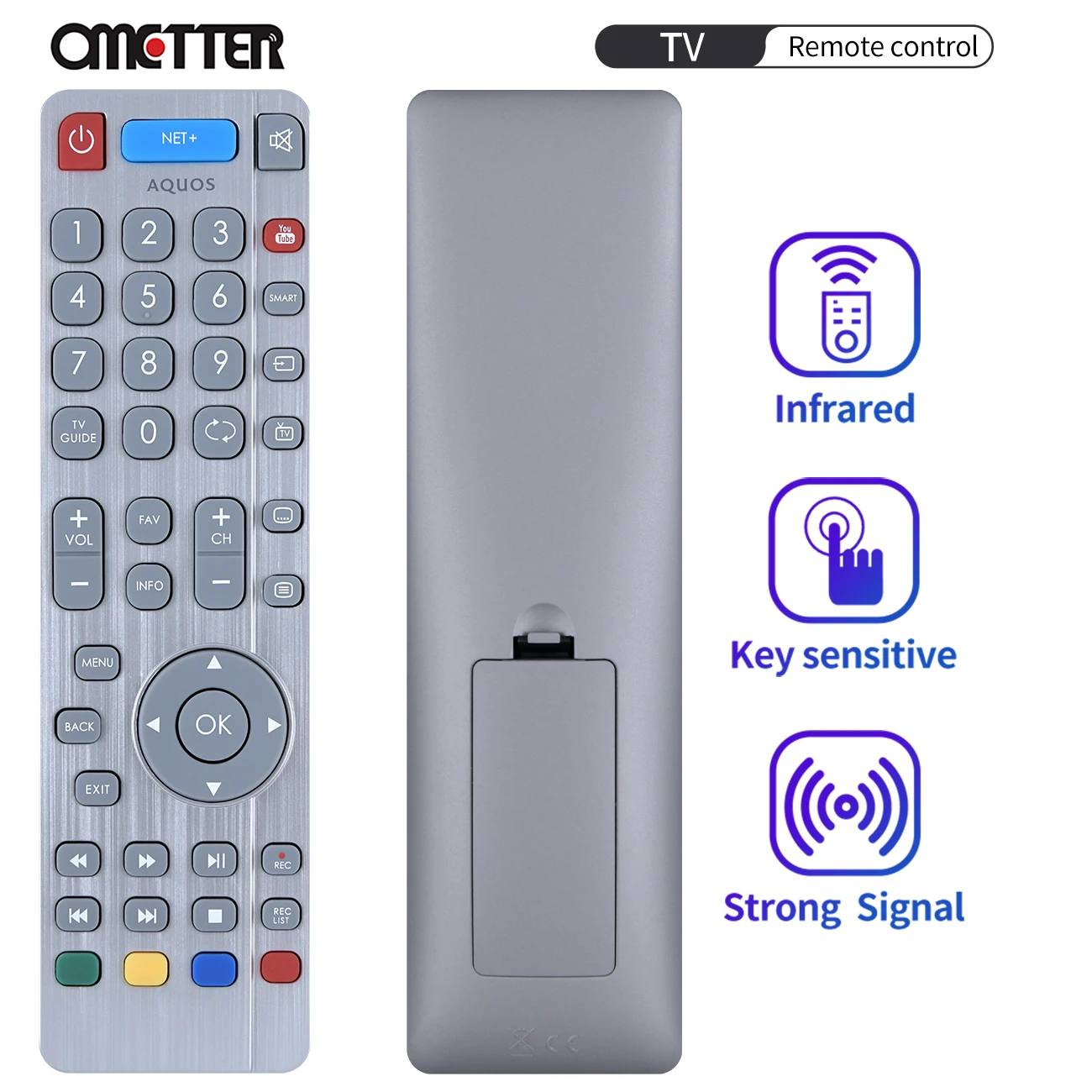 Новинка SHW/RMC/0111 SHWRMC0111 для дистанционного управления Sharp TV RF