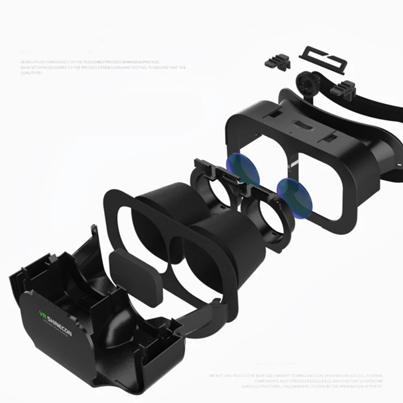 Очки виртуальной реальности VR SHINECON 5 Mini 3D очки гарнитура для Google Cardboard |