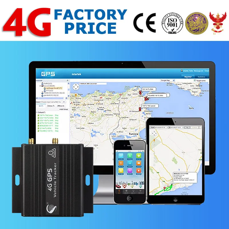 Vehicle gps tracking systems tk 105B with RFID reader camera speed limiter vehicle gprs gsm gps tracker enlarge