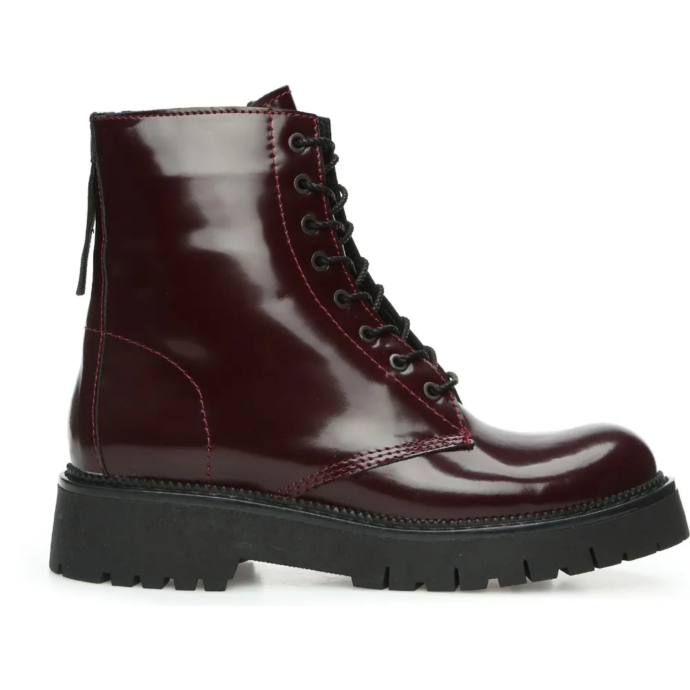 

Женские сапоги бордового цвета Dorlie 5024899-089