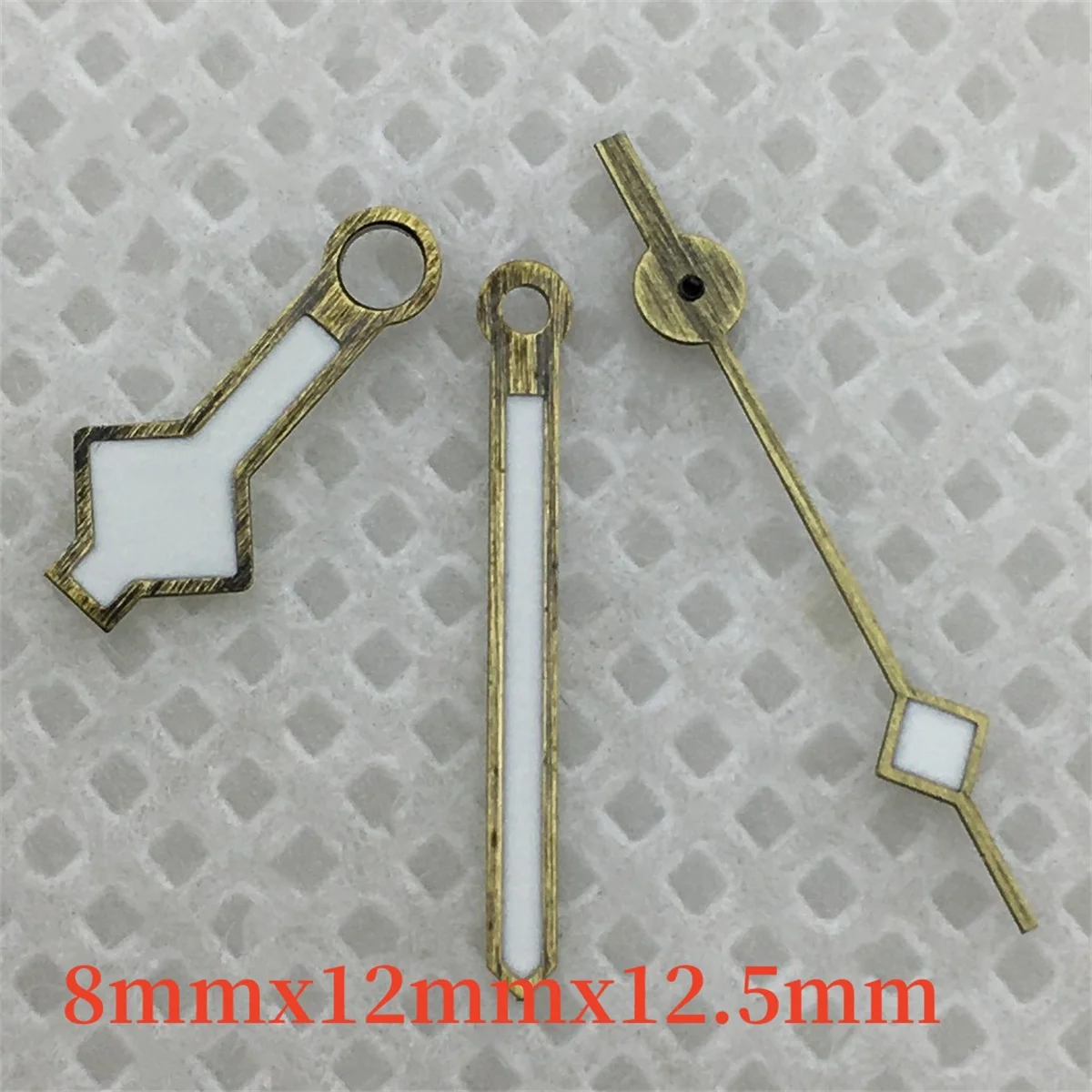 Бронзовые стрелки BLIGER подходят для механизма NH35 PT5000 детали мужских часов зеленые